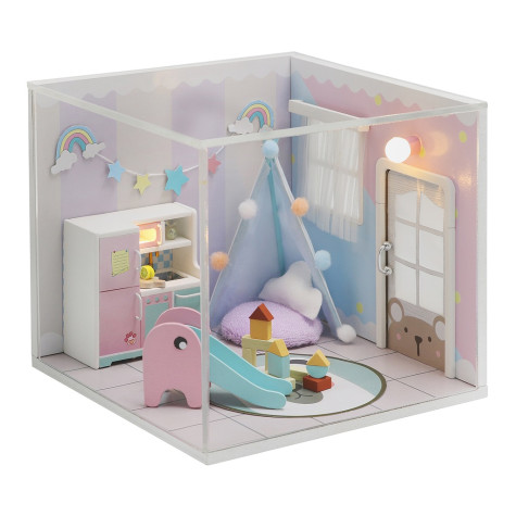 2Kids Toys miniatura domečku Duhový dům ~ 1