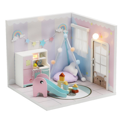 2Kids Toys miniatura domečku Duhový dům ~ 2