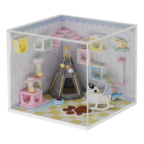 2Kids Toys miniatura domečku Domov kočičky Mňau ~ 1