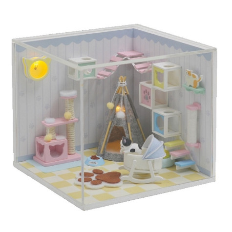 2Kids Toys miniatura domečku Domov kočičky Mňau ~ 3