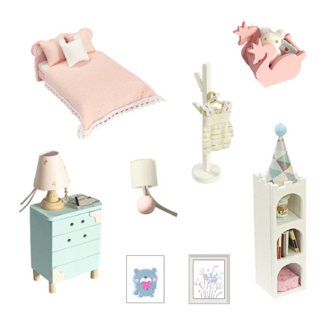 2Kids Toys miniatura domečku Pokoj snů ~ 4