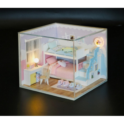 2Kids Toys miniatura domečku Ložnice sladkých snů ~ 3