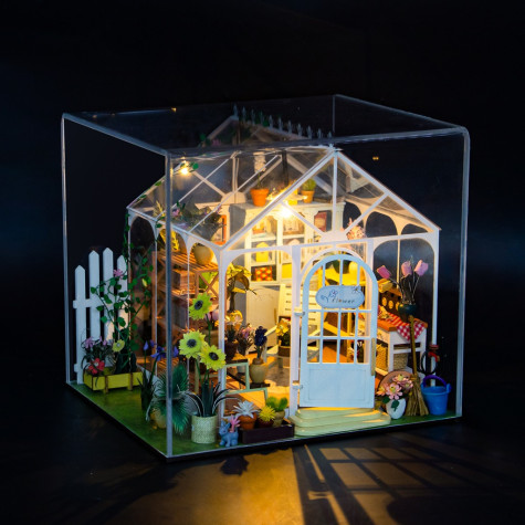 2Kids Toys Miniatura domečku Rozkvetlý altánek ~ 3