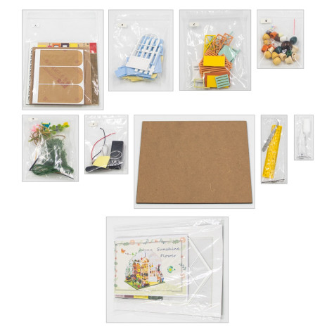 2Kids Toys Miniatura domečku Rozkvetlý altánek ~ 7