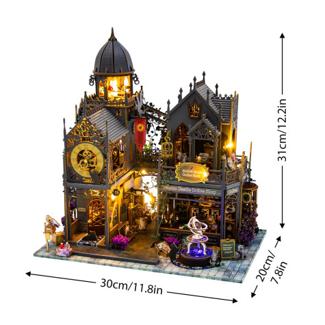 2Kids Toys Miniatura domečku Zámek Huoluo ~ 4