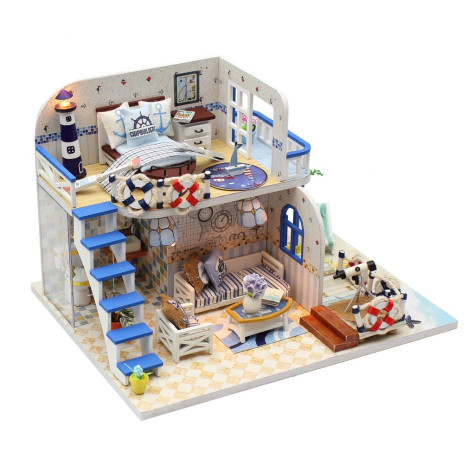 2Kids Toys miniatura domečku U Modrého pobřeží ~ 1