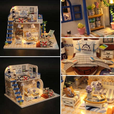 2Kids Toys miniatura domečku U Modrého pobřeží ~ 5