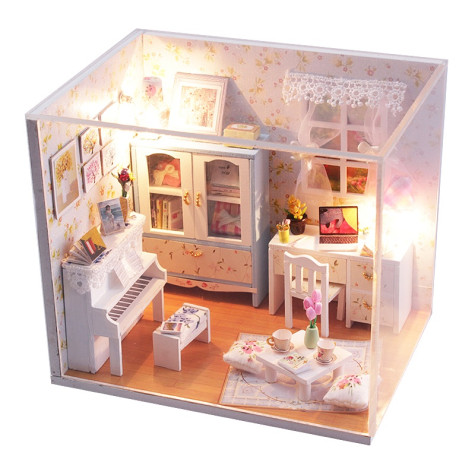 2Kids Toys miniatura domečku Hemioliin pokoj ~ 1