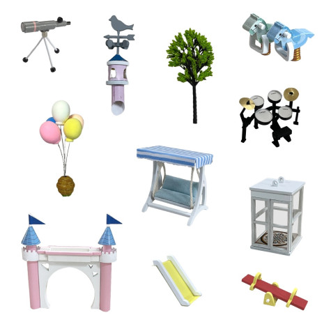 2Kids Toys miniatura domečku Pohádkový zámek ~ 5