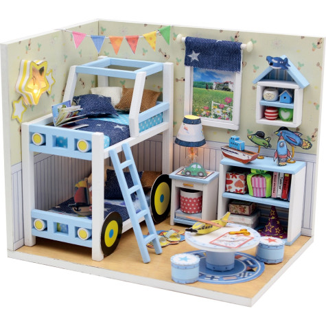 2Kids Toys miniatura domečku Charlesův pokoj ~ 1