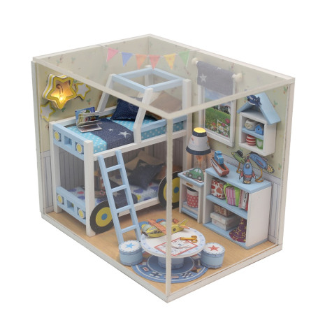 2Kids Toys miniatura domečku Charlesův pokoj ~ 5