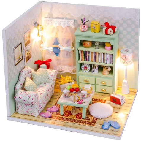 2Kids Toys miniatura domečku Rodinná síň ~ 1