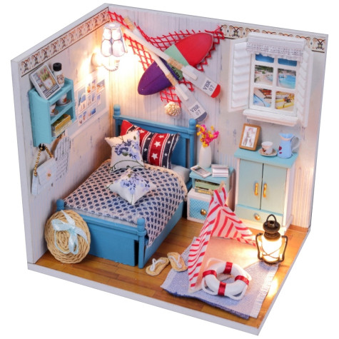 2Kids Toys miniatura domečku Brandonův pokoj ~ 1