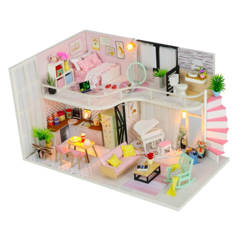 2Kids Toys miniatura domečku Dům Anniny růžové melodie ~ 2