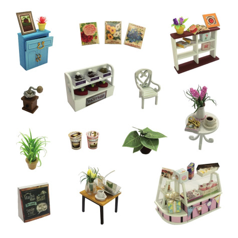 2Kids Toys  miniatura domečku Kavárna ~ 5