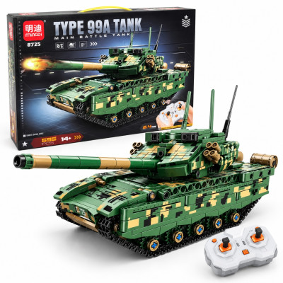 Mingdi 8725 Technická stavebnice RC tank Type 99A na dálkové ovládání 595 dílků