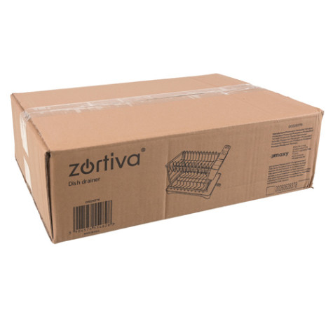 Dvoupatrový odkapávač na nádobí černý Zortiva 28378 ~ 7