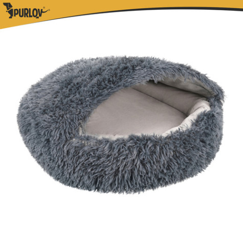 Plyšový pelíšek pro domácí mazlíčky 70x60cm Purlov 28004 ~ 3