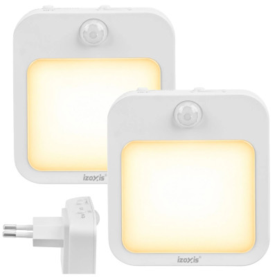 LED noční lampa s pohybovým senzorem 2 ks Izoxis 28127