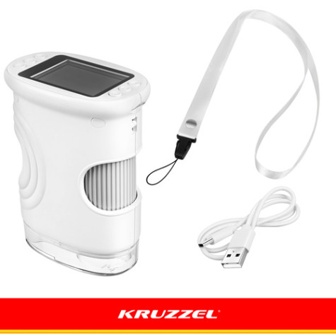 Kapesní vzdělávací mikroskop pro děti Kruzzel 28318 ~ 4