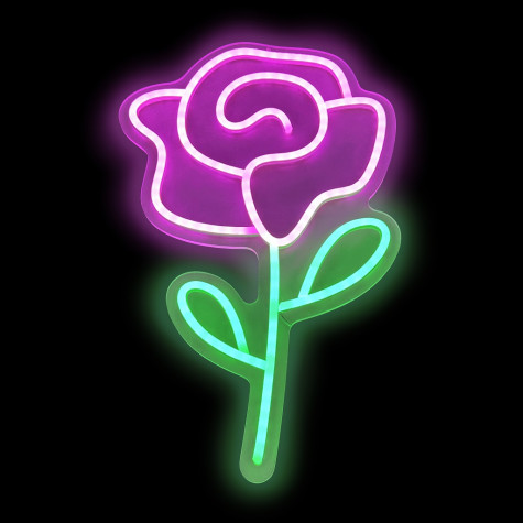 2Kids Toys LED NEON LIGHT lampička Růže ~ 1