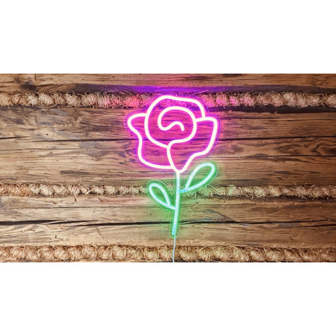 2Kids Toys LED NEON LIGHT lampička Růže ~ 5