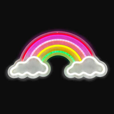 2Kids Toys LED NEON LIGHT lampička Duha s mraky