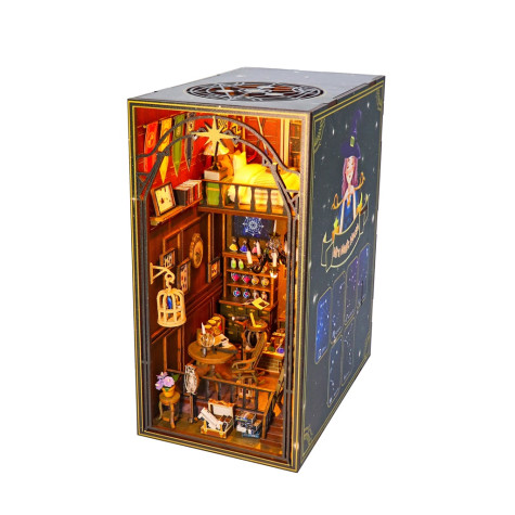 2Kids Toys 3D skládačka Zarážka na knihy miniatura domečku Domek kouzelnice Miry ~ 1