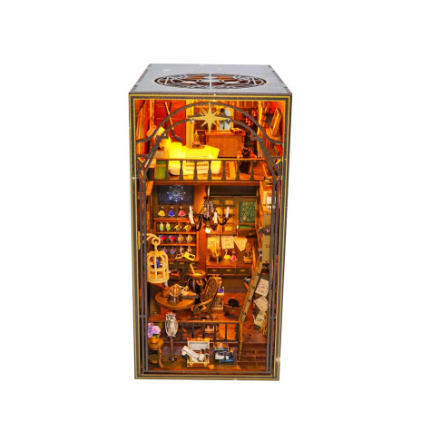 2Kids Toys 3D skládačka Zarážka na knihy miniatura domečku Domek kouzelnice Miry ~ 6