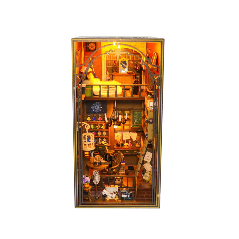 2Kids Toys 3D skládačka Zarážka na knihy miniatura domečku Domek kouzelnice Miry ~ 10