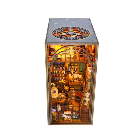 2Kids Toys 3D skládačka Zarážka na knihy miniatura domečku Domek kouzelnice Miry ~ 11
