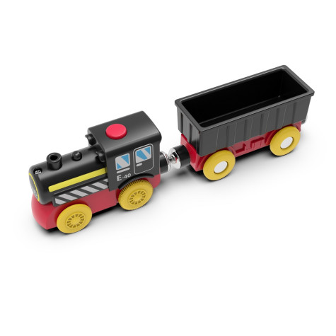2Kids Toys Parní vlak na baterie s vagónem ~ 2