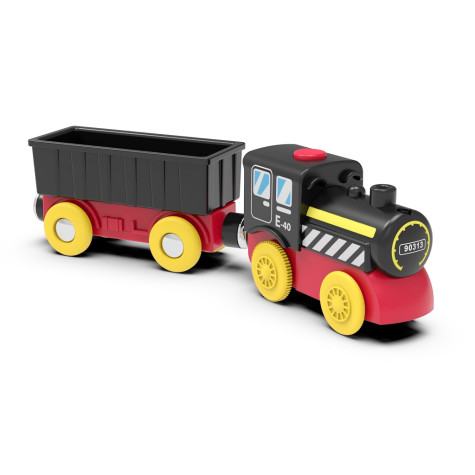 2Kids Toys Parní vlak na baterie s vagónem ~ 3