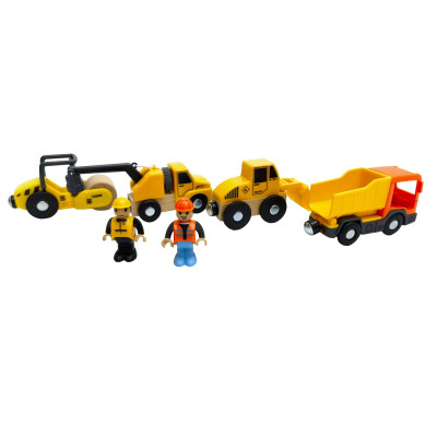 2Kids Toys Sada stavebních strojů s figurkami