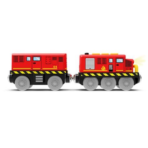 2Kids Toys Elektrický posunovací vlak červený ~ 3