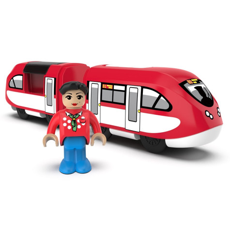 2Kids Toys Elektrický městský vlak se strojvedoucím ~ 3