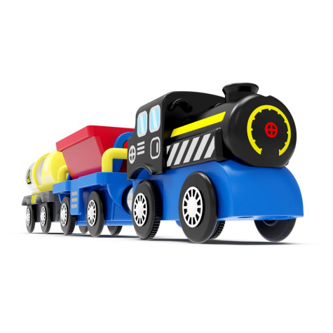 2Kids Toys Parní vlak nákladní na baterie ~ 2