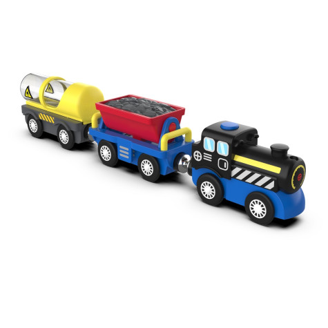 2Kids Toys Parní vlak nákladní na baterie ~ 4
