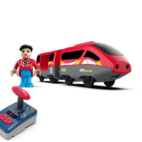 2Kids Toys Elektrická vlaková souprava s ovladačem a figurkou ~ 2