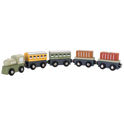 2Kids Toys Dřevěný vláček 2 v 1