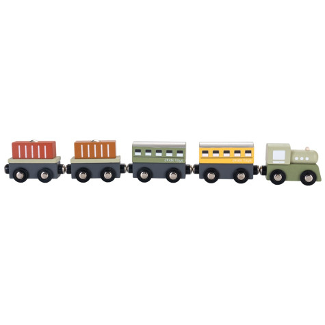 2Kids Toys Dřevěný vláček 2 v 1 ~ 4