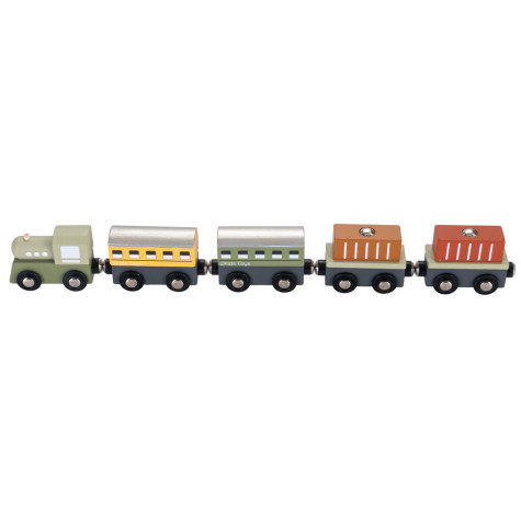 2Kids Toys Dřevěný vláček 2 v 1 ~ 5