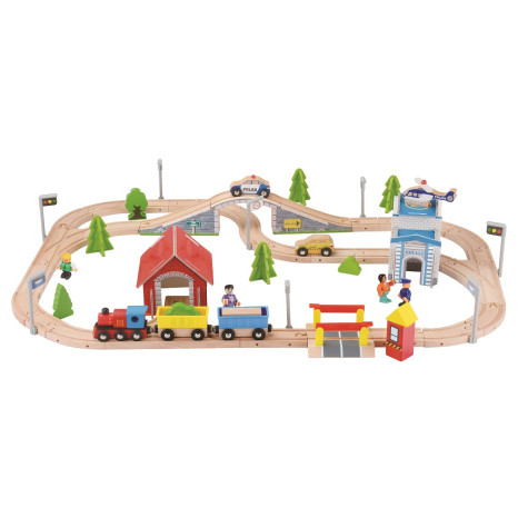 2Kids Toys Vláčkodráha 80 dílů ~ 1