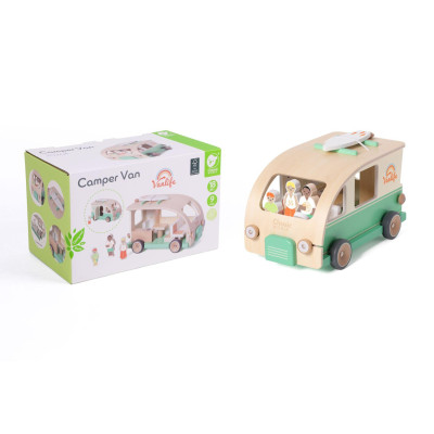 Teddies Obytný vůz vkládačka dřevěný