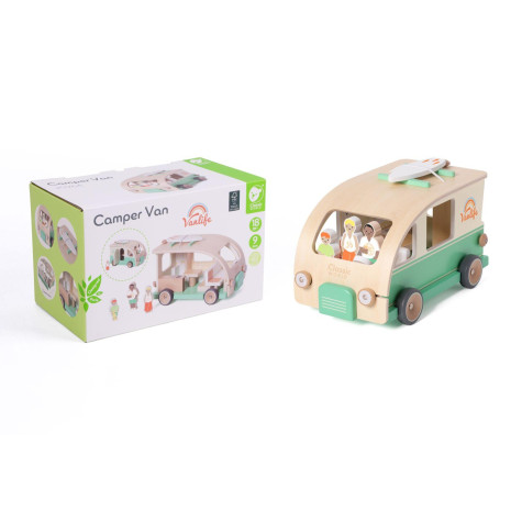 Teddies Obytný vůz vkládačka dřevěný ~ 1