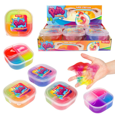 Teddies Sliz duhový 8,5 cm v krabičce