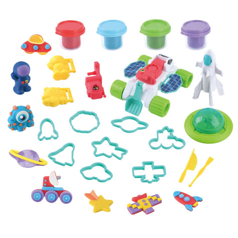 Teddies Plastelína kreativní sada vesmírné dobrodružství ~ 2