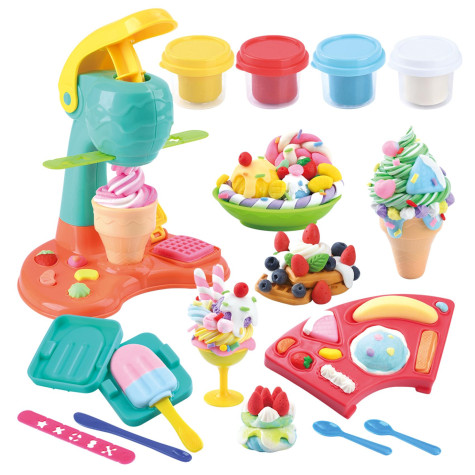 Teddies Plastelína kreativní sada zmrzlinové potěšení ~ 2