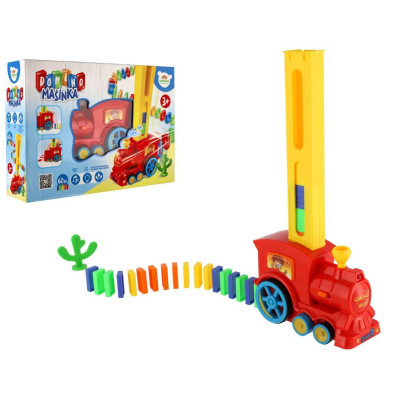 Teddies Domino mašinka stavěcí 16 cm