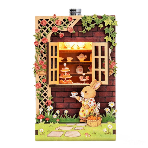 2Kids Toys 3D dřevěná skládačka Magnet Králíčkova cukrárna ~ 1